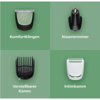 Philips Multigroom 3000 MG3946/15 9in1 Trimmer 12 Länge