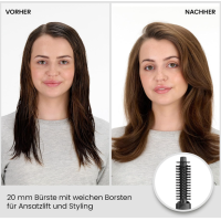 BaByliss Smooth Finish 1200 AS122E Warmluftbürste 4in1 