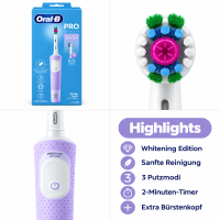 Oral-B Vitality Pro Elektrische Zahnbürste 3 Putzmodi T