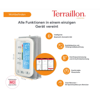 Terraillon TensioSmart Oberarm Blutdruckmessgerät Bluet
