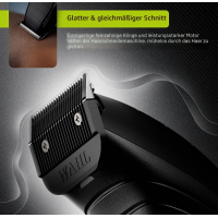 Wahl Close Cut USB Haarschneider 0,3mm 120Min Akku 3 Kä