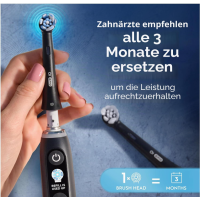 Oral-B iO Ultimate Clean Ersatzbürsten Schwarz 7 St&uum
