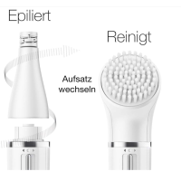 Braun FaceSpa 851v Gesichtsepilierer Reinigungsbürste M