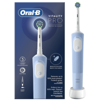 Oral-B Pro Vitality Elektrische Zahnbürste Blau mit 1 B