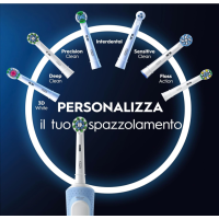 Oral-B Pro Vitality Elektrische Zahnbürste Blau mit 1 B