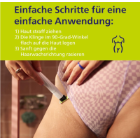 Philips OneBlade Intimate QP1924/28 Intimrasierer SkinProtec