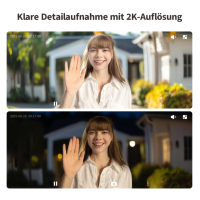 Aqara G410 Select Video Türklingel 2K WLAN Kamera Matte