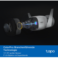 TP-Link Tapo C325WB 2K Überwachungskamera Außen W