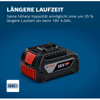Bosch Professional GBA 18V 5.0Ah Akku Lithium-Ionen 18 Volt 