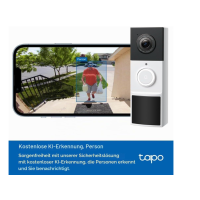 TP-Link Tapo D210 Video Türklingel WLAN Kamera Nachtsic