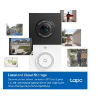 TP-Link Tapo D210 Video Türklingel WLAN Kamera Nachtsic