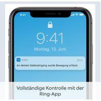 Ring Spotlight Cam Plus WLAN Überwachungskamera Au&szli