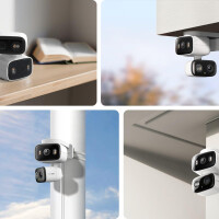 TP-Link Tapo C246D 3MP WLAN Überwachungskamera Au&szlig